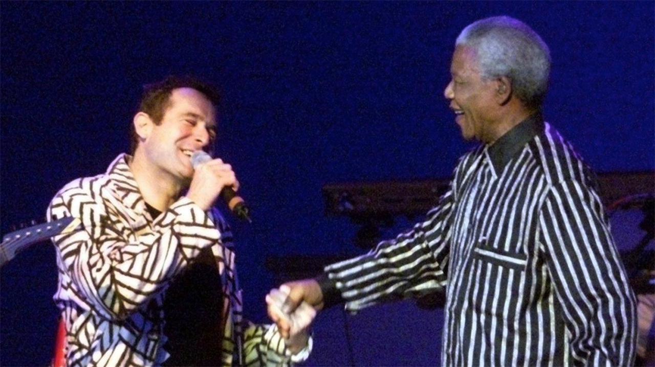 Johnny Clegg w/ Nelson Mandela